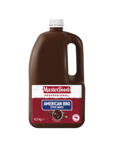 Masterfoods Sauce Barbecue American Glutten Sans gluten 4.5kg x 1