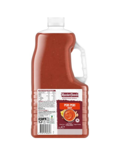 Masterfoods Sauce Peri Peri Glutten 3LTR X 1