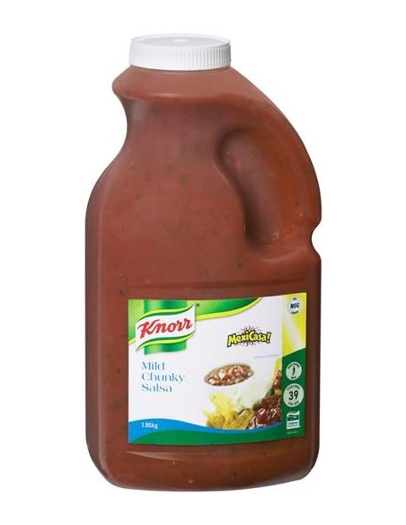 Knorr Chunky Milde MexIsa Salsa 1.95kg x 1 Knorr Chunky Milde MexIsa Salsa 1.95kg x 1