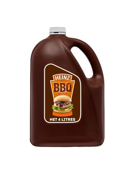 Heinz Sauce Bbq Gluten Free 4ltr x 1 Heinz Sauce Bbq Gluten Free 4ltr x 1