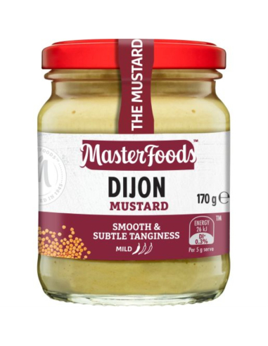 Masterfoods Mustard Dijon 170g x 1