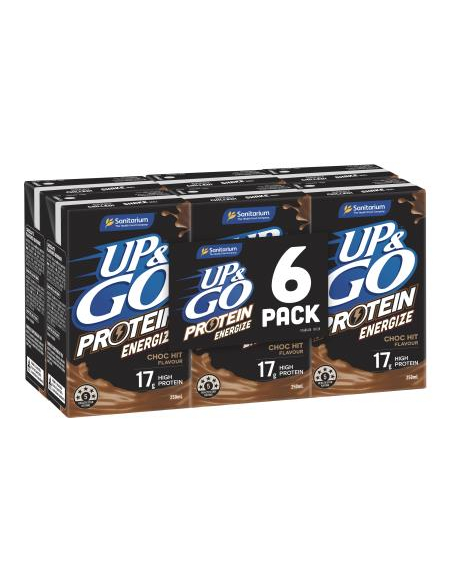 Sanitarium Up and go proteina energizza cioccolato 250ml x 24