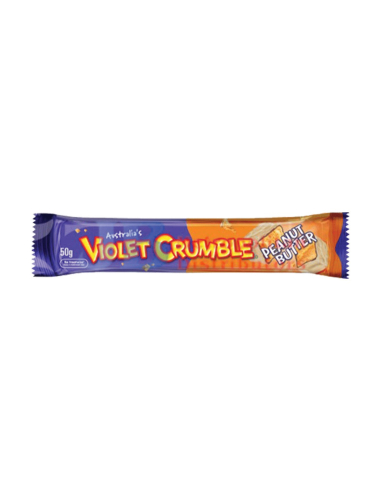 Violet Crumble Peanut Butter Bag 50g x 42