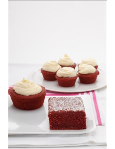 Melinda's Pastel Premix Terciopelo rojo sin gluten 3kg x 3