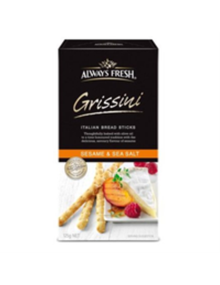 Always Fresh Grissini Sesame & Sea Salt 125g x 1