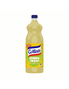 Cottee's Cordial Lemon Cordial 1ltr x 1