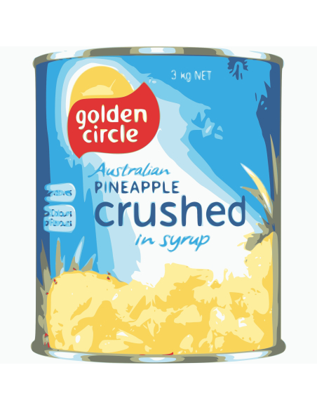 Golden Circle Australische Ananas in Sirup 3kg x 1 zerquetscht
