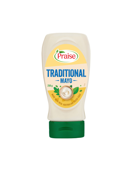 Praise Mayonnaise Traditional Squeeze 250g x 1
