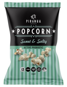 Piranha Popcorn Sweet & Salty 25g x 24