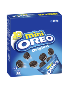 Oreo Biscuits Chocolate Original Mini 204g x 1