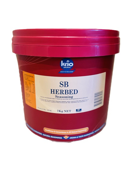 Krio Krush Condimento Herbed Soul Burger 7kg x 1