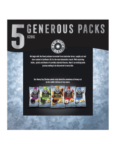 Red Rock Deli Honey Soy Chicken 28g 5 Pack x 1 2