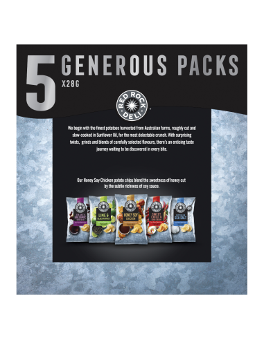 Red Rock Deli Honig Soja Chicken 28g 5 Pack X 1