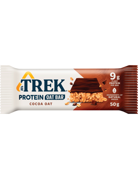 Trek High Protein Flapjack Cocoa Oat 50g x 16