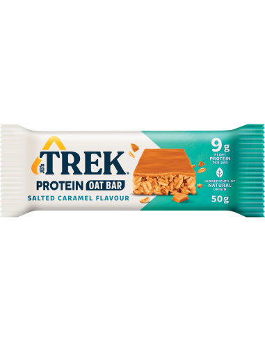 Trek High Protein Flapjack Oat Salted Caramel 50g x 16