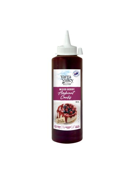 Yarra Valley Hilltop Coulis Mixed Berry 500ml x 1