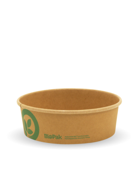 Biopak 小さなPla裏打ちボウル50パックx 1