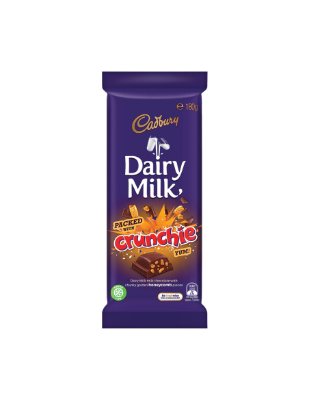 Cadbury Verpakte Crunchie 180g x 14