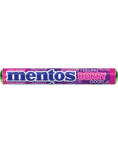 Mentos Feel Berry Good 37.5g x 40
