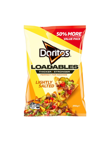 Doritos Loadab Lightly Salted 255g x 1