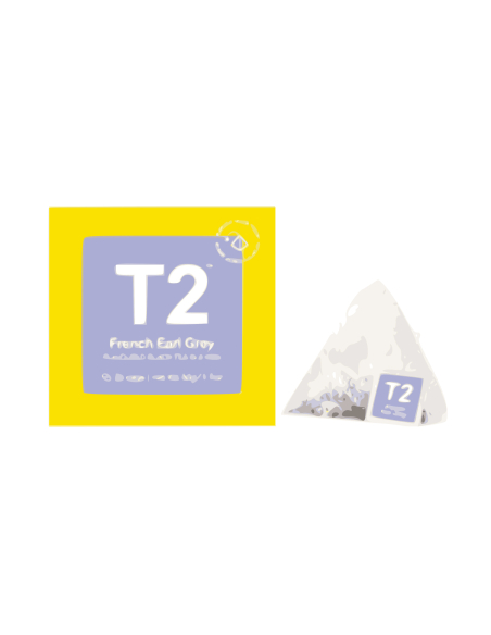 T2 Bolsas de té Francés Earl Grey 25 Pack 2G X 1