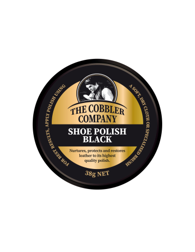 Cobbler Company Black Shoe Polish 38g x 1