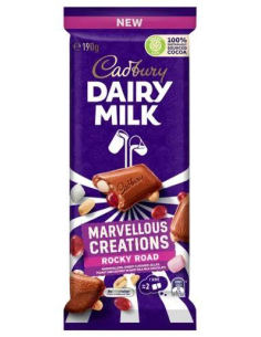 Cadbury Prachtige creaties Rocky Road 190G x 15