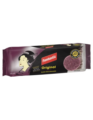 Fantastic 原始的黑米饼干100g x 12
