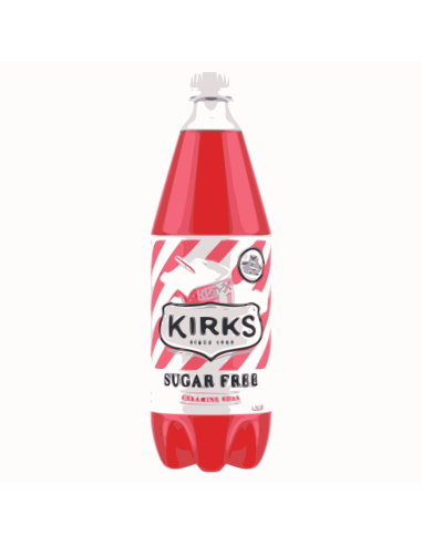 Kirks Sugar Free Soft Drink Creaming Soda Pet 1.25ltr x 1