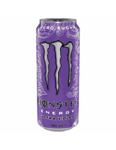 Monster Energy Ultra Violet Cans 500ml X 24