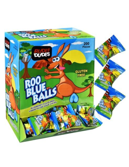 Aust Int Trader Roo Blue Balls 5g x 200