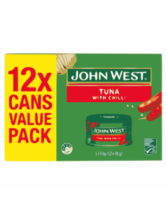 John West Chilli Tuna Tempters 12 Pack 95g x 1