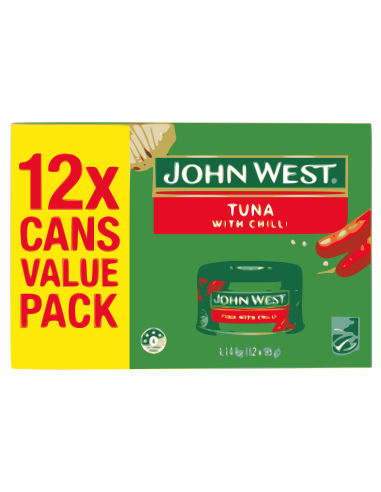 John West Chilli Tuna Tempters 12 Pack 95g x 1