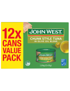 John West 橄榄油金枪鱼诱惑器12包95g x 1