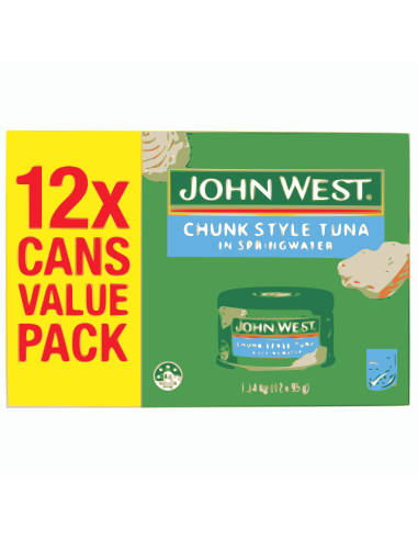 John West Tempters de thon Springwater 12 Pack 95G x 1