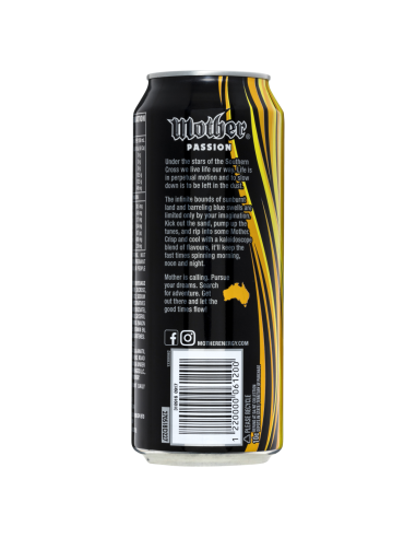 Mother パッションフルーツ Energy 500ml×24を飲む