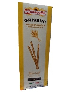 Panaalba Breadsticks Grissini Naturel 125G x 1