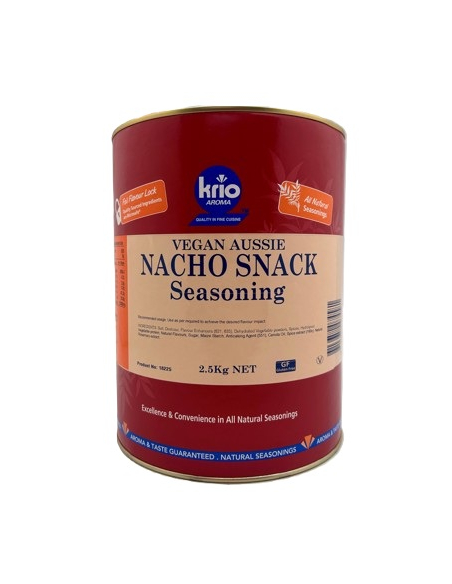 Krio Krush Seasoning Nacho Snack Aussie Vegan 2.5kg x 1