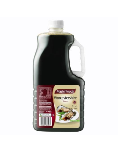 Masterfoods Salsa Worcestershire Sin gluten 3LTR x 1