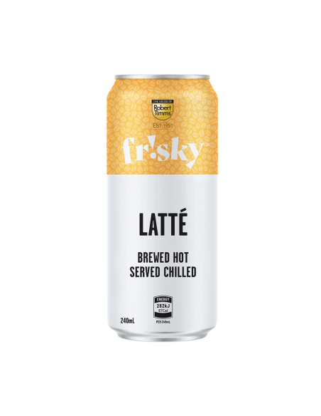 Robert Timms Frisky Iced Coffee Latte 240ml x 12