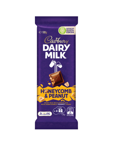 Cadbury ハニカムピーナッツブロック100g×15