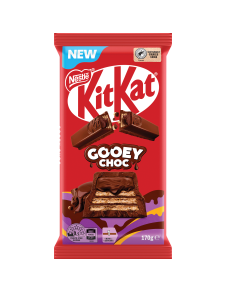Kit Kat Gooey Choc-A-Block 170g x 13