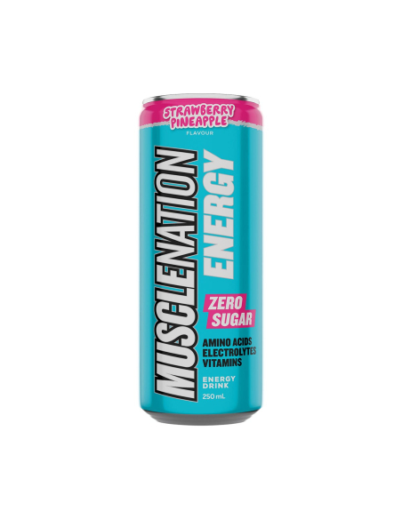 Muscle Nation Energy Strwbry Pinea 250ml x 12