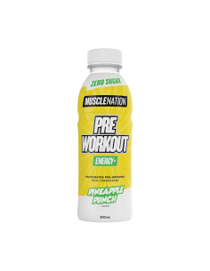 Muscle Nation Preworkout Pineapple Punch 500ml x 12