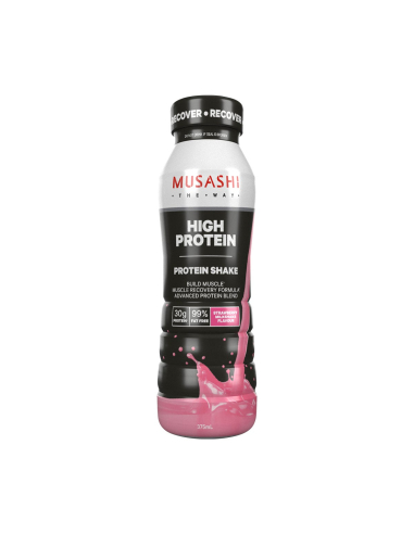 Musashi P30 Protein Leche Strawberry 375ml x 6