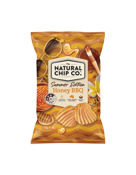 Natural Chip Co.honey bbq 150g x 1