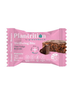 Plantrition Belleza de bienestar Choc Fudge Brownie 30G x 12