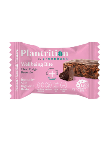 Plantrition Berreggiante Morso Choc Fudge Brownie 30g x 12