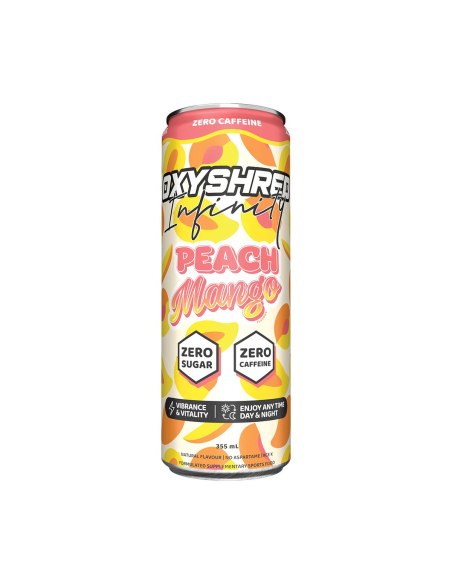 Oxyshred Infinity Peach Mango 355ml x 12