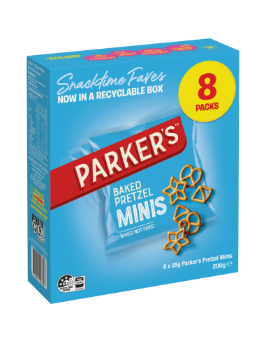 Parkers Bretzel 8 pack 200g x 1